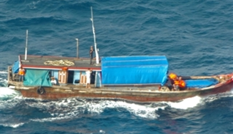 Only two illegal boats this weekend.