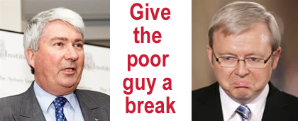 Brennan stands up for Rudd